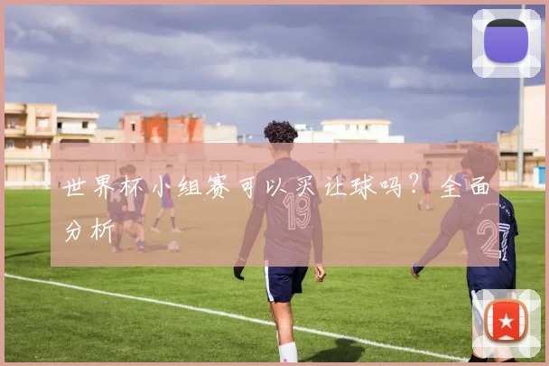 世界杯小组赛可以买让球吗？全面分析