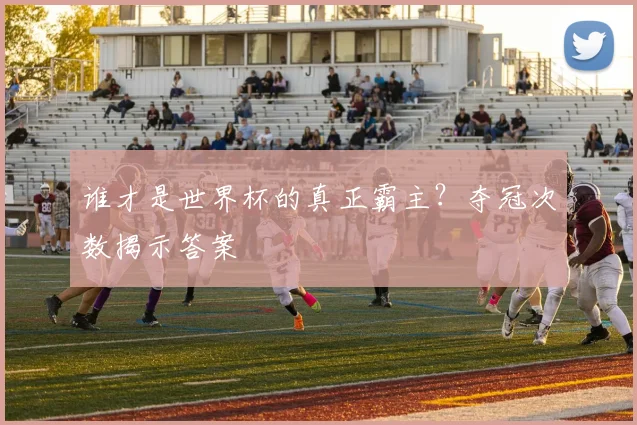 谁才是世界杯的真正霸主?夺冠次数揭示答案